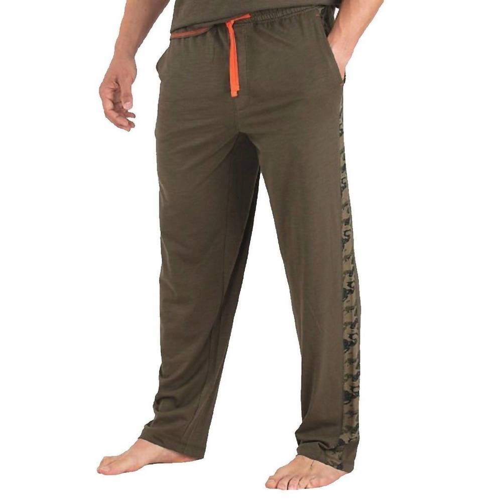 NEW PAPI slub jersey lounge pant in evergreen